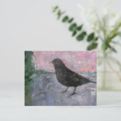 Der frühe Vogel 2008 Postkarte (Stehend Vorderseite)