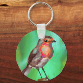 Der frühe Vogel bekommt den Wurm Schlüsselanhänger (Vorderseite)