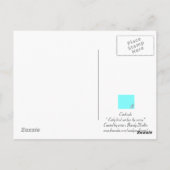 " Der frühe Vogel fängt den Wurm."Postkarte Postkarte (Rückseite)