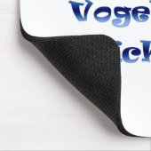 Der frühe Vogel kann mich mal Mousepad (Ecke)