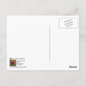 Der Frühe Vogel Postkarte (Rückseite)