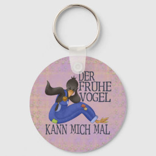 Der Frühe Vogel Schlüsselanhänger