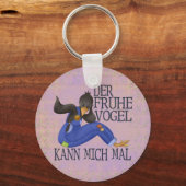 Der Frühe Vogel Schlüsselanhänger (Vorderseite)