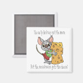 Der frühe Vogelmagnet Magnet (Vorderseite/Rückseite)