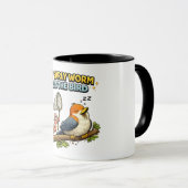 Der frühe Wurm bekommt den Vogel-Mug Tasse (VorderseiteRechts)