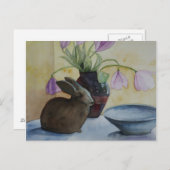 Der Frühjahrsabschnitt Postkarte (Vorne/Hinten)