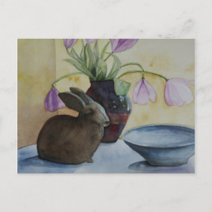 Der Frühjahrsabschnitt Postkarte