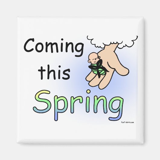 Der Frühjahrsmagnet Magnet (Vorne)