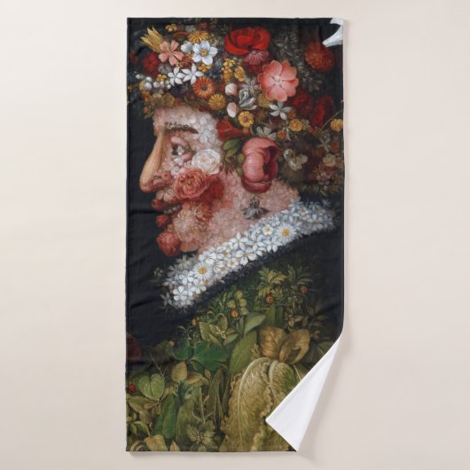 Der Frühling, Arcimboldo Badehandtuch (Badehandtuch)