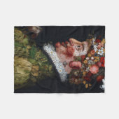 Der Frühling, Arcimboldo Fleecedecke (Vorderseite (Horizontal))