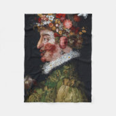 Der Frühling, Arcimboldo Fleecedecke (Vorderseite)