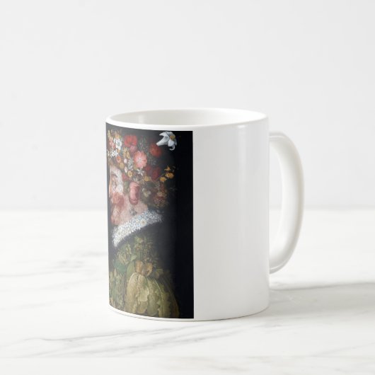 Der Frühling, Arcimboldo Kaffeetasse (VorderseiteRechts)
