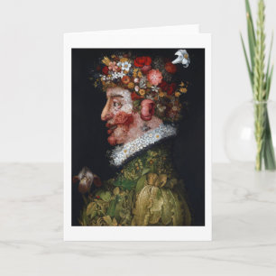 Der Frühling, Arcimboldo Karte