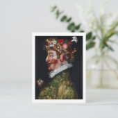 Der Frühling, Arcimboldo Postkarte (Stehend Vorderseite)