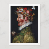 Der Frühling, Arcimboldo Postkarte (Vorderseite)