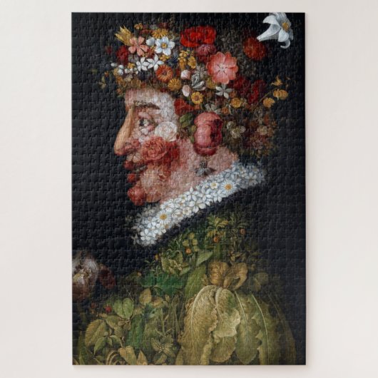 Der Frühling, Arcimboldo Puzzle (Vertikal)