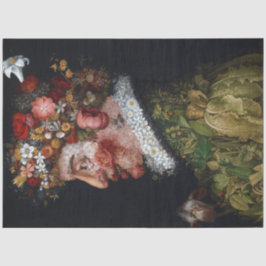 Der Frühling, Arcimboldo Seidenpapier