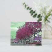 Der Frühling auf dem Lande Postkarte (Stehend Vorderseite)