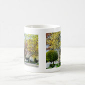 Der Frühling beginnt im Vorort Kaffeetasse (Mittel)
