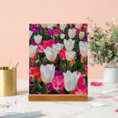 Der Frühling blüht auf Acrylschild (Hochzeit)