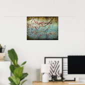 Der Frühling bricht überall aus Poster (Heimbüro)
