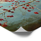 Der Frühling bricht überall aus Poster (Ecke)