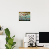 Der Frühling bricht überall aus Poster (Heimbüro)