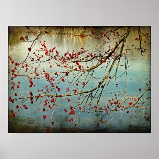 Der Frühling bricht überall aus Poster (Vorne)