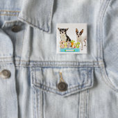 Der Frühling Chihuahuas Button (Beispiel)