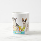 Der Frühling Chihuahuas Kaffeetasse (Mittel)