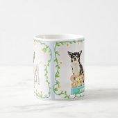 Der Frühling Chihuahuas Kaffeetasse (Mittel)