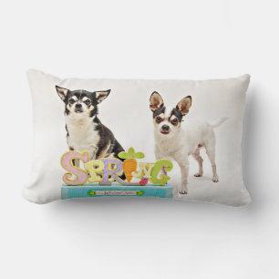 Der Frühling Chihuahuas Lendenkissen