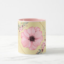 Der Frühling der Natur, Sakura, florale Kunst Tasse
