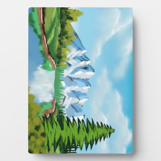 Der Frühling der Naturkunst Fotoplatte (Vorderseite)