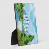 Der Frühling der Naturkunst Fotoplatte (Seite)