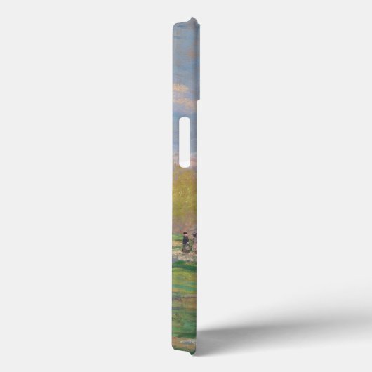 Der Frühling der Seine durch Monet Impressionist Case-Mate iPhone Hülle (Rückseite / Rechts)