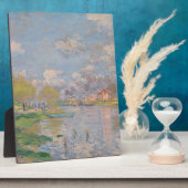 Der Frühling der Seine durch Monet Impressionist Fotoplatte (Seite)