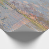 Der Frühling der Seine durch Monet Impressionist Geschenkpapier (Ecke)