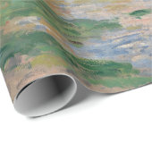 Der Frühling der Seine durch Monet Impressionist Geschenkpapier (Rolleneckpunkt)