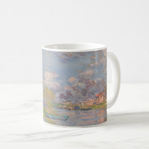 Der Frühling der Seine durch Monet Impressionist Kaffeetasse