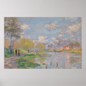 Der Frühling der Seine durch Monet Impressionist Poster (Vorne)
