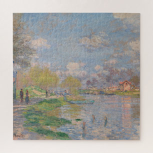 Der Frühling der Seine durch Monet Impressionist Puzzle