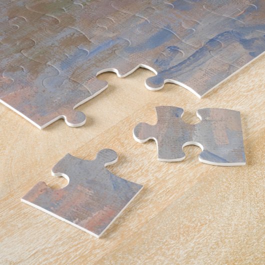 Der Frühling der Seine durch Monet Impressionist Puzzle (Seite)