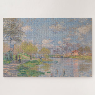 Der Frühling der Seine durch Monet Impressionist Puzzle