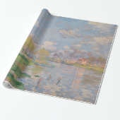 Der Frühling der Seine von Claude Monet Geschenkpapier (Ungerollt)