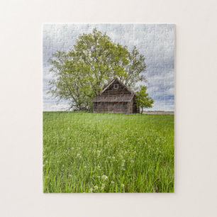 Der Frühling im Country-Puzzle Puzzle