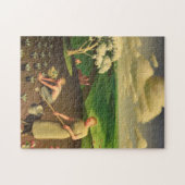 Der Frühling im Land durch Grant Wood Puzzle (Horizontal)