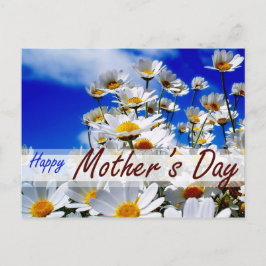 Der Frühling in blauer Luft für die MAMA Postkarte