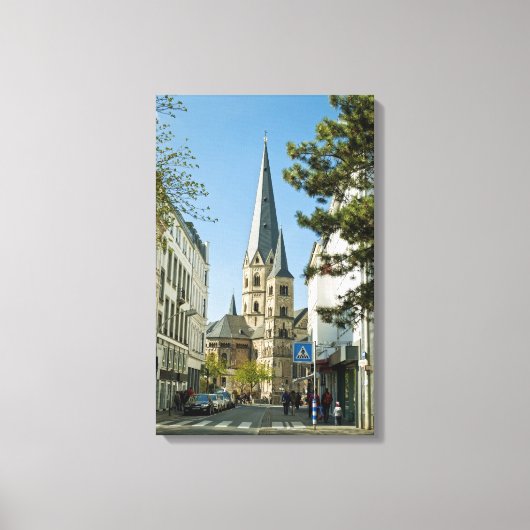 Der Frühling in Bonn überwältigt Canvas Leinwanddruck (Vorderseite)