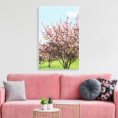 Der Frühling in Bonn überwältigt Canvas Leinwanddruck (Insitu (Wohnzimmer))